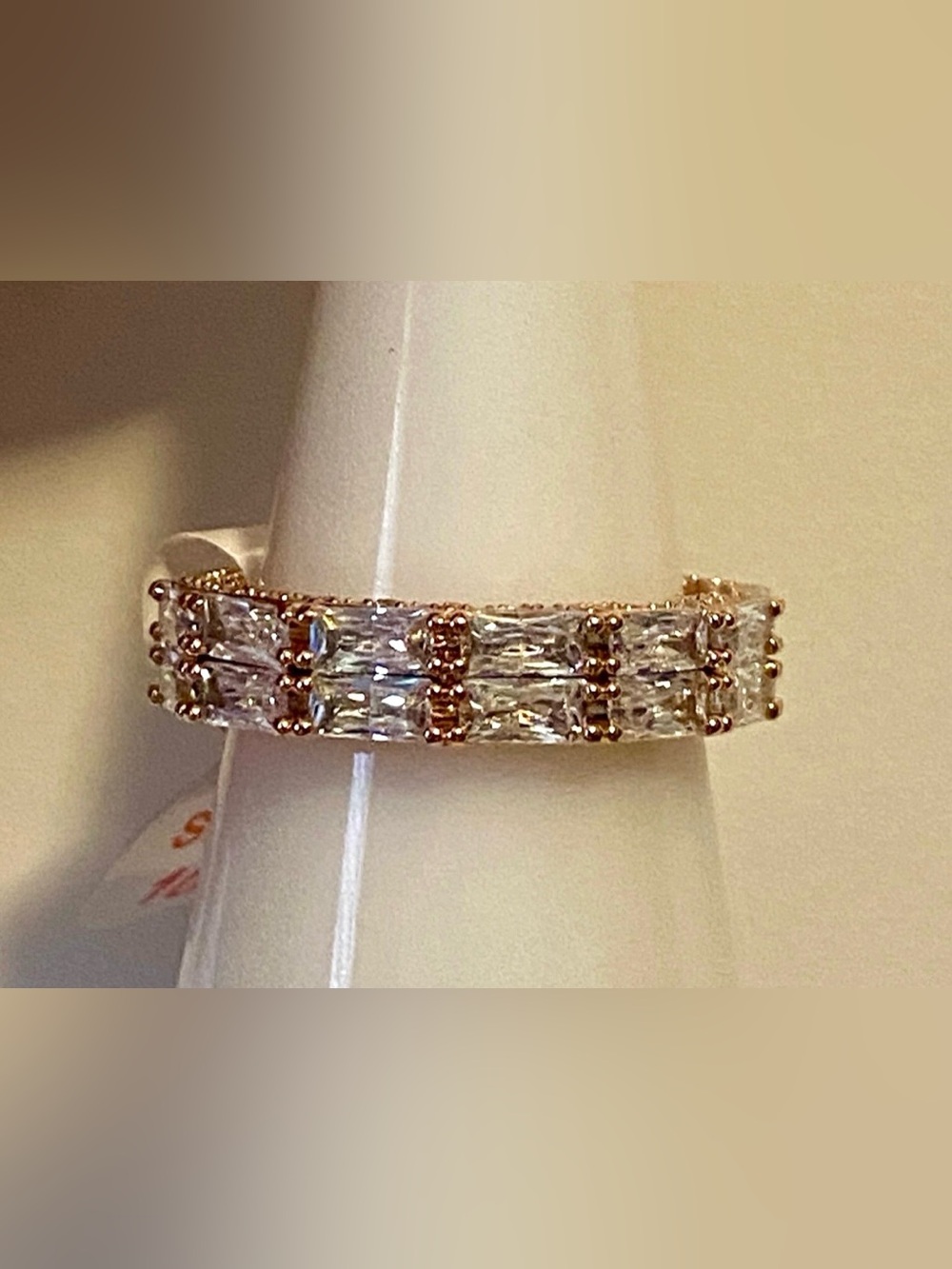 Bomb Party Cubic Zirconia Ring